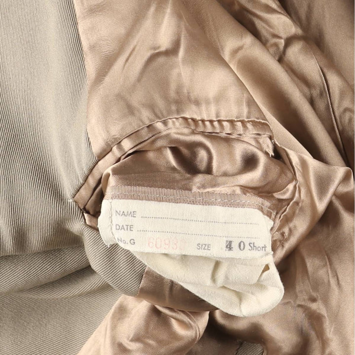 Aquascutum Balmacaan Coat, Made in Canada, Men's Size M wool Beige type Vintage Second Hand