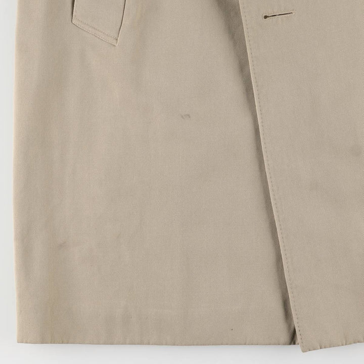 Aquascutum Balmacaan Coat, Made in Canada, Men's Size M wool Beige type Vintage Second Hand