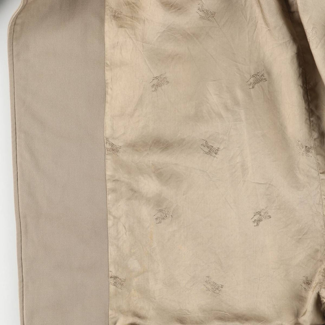Burberry's Balmacaan Coat, Made in England, Men's Size L wool Beige type Vintage Second Hand
