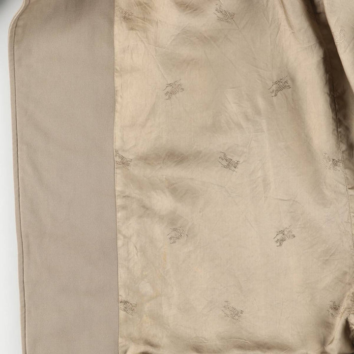 Burberry's Balmacaan Coat, Made in England, Men's Size L wool Beige type Vintage Second Hand