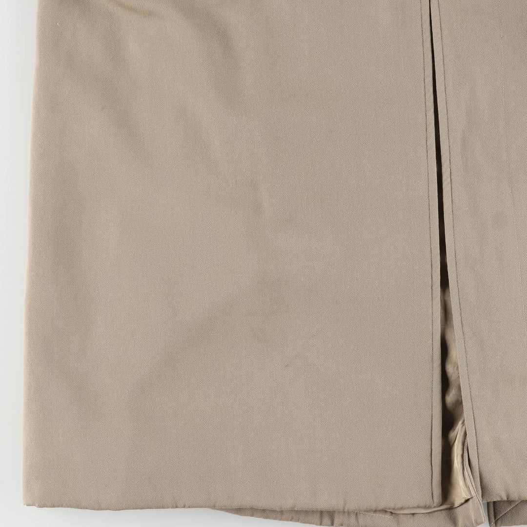 Burberry's Balmacaan Coat, Made in England, Men's Size L wool Beige type Vintage Second Hand