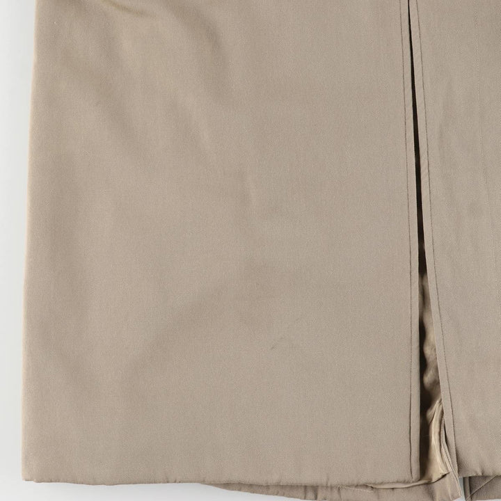 Burberry's Balmacaan Coat, Made in England, Men's Size L wool Beige type Vintage Second Hand