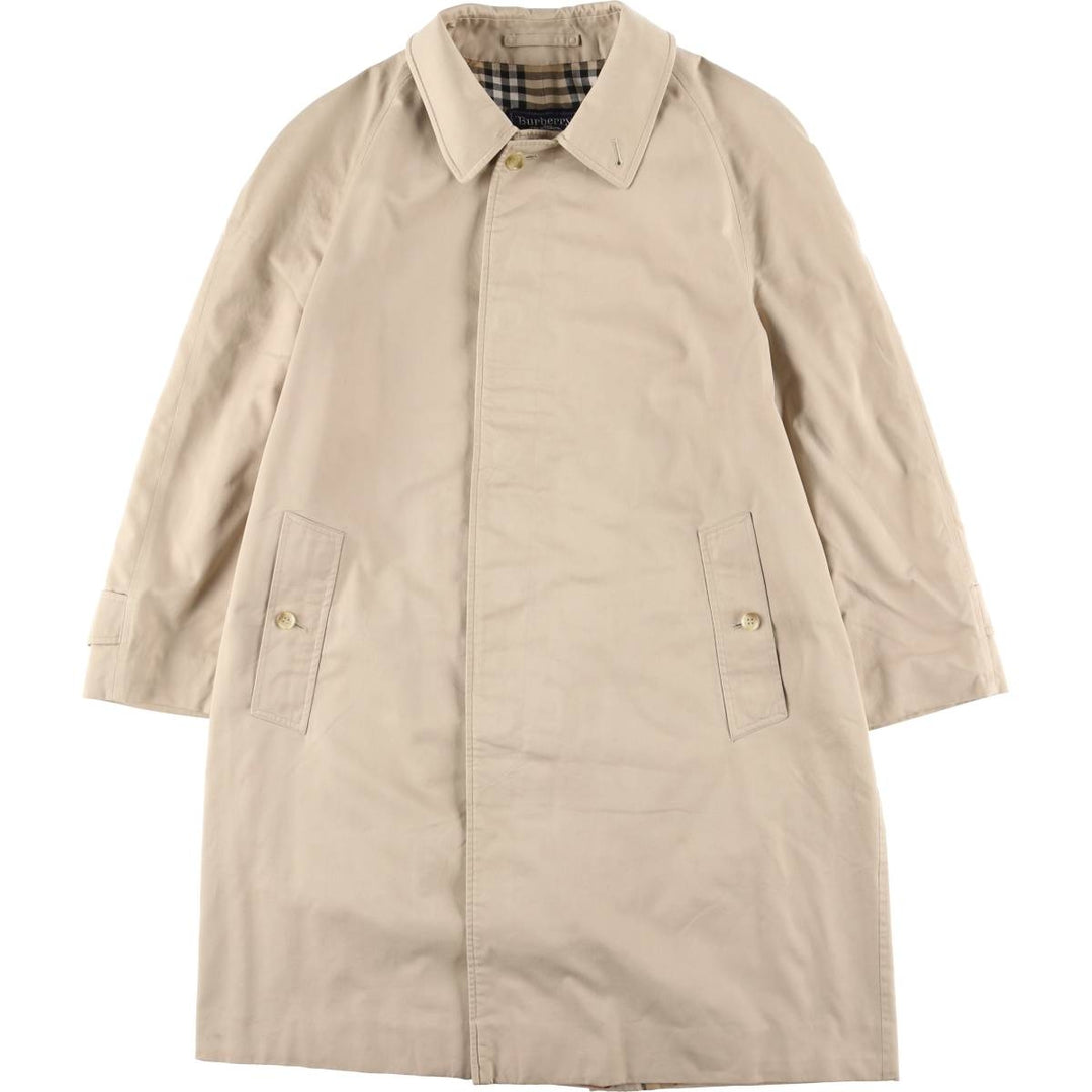 Burberry's Balmacaan coat, made in England, size M cotton Beige type Vintage Second Hand
