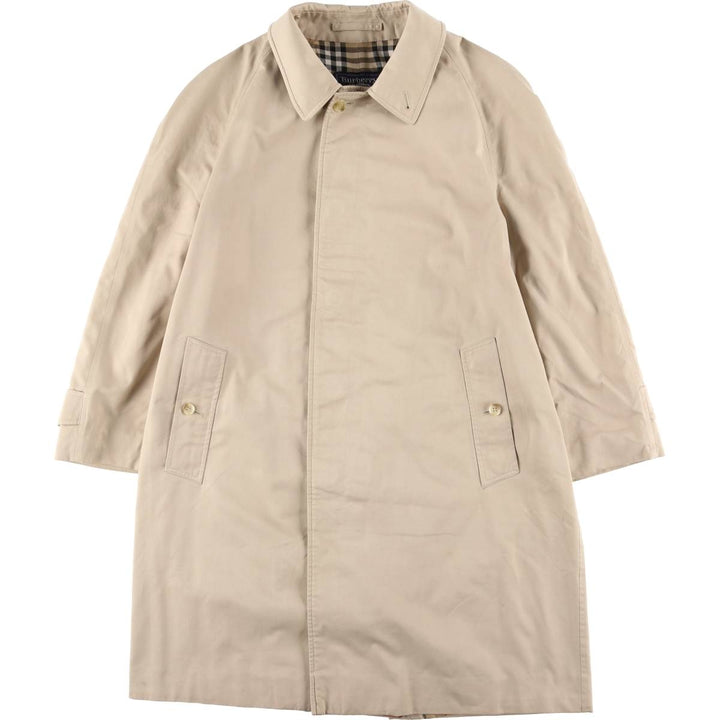 Burberry's Balmacaan coat, made in England, size M cotton Beige type Vintage Second Hand