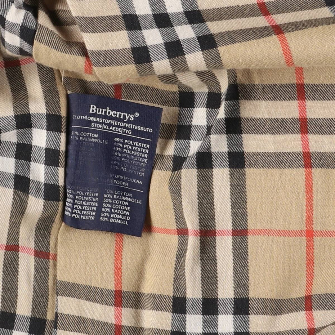 Burberry's Balmacaan coat, made in England, size M cotton Beige type Vintage Second Hand