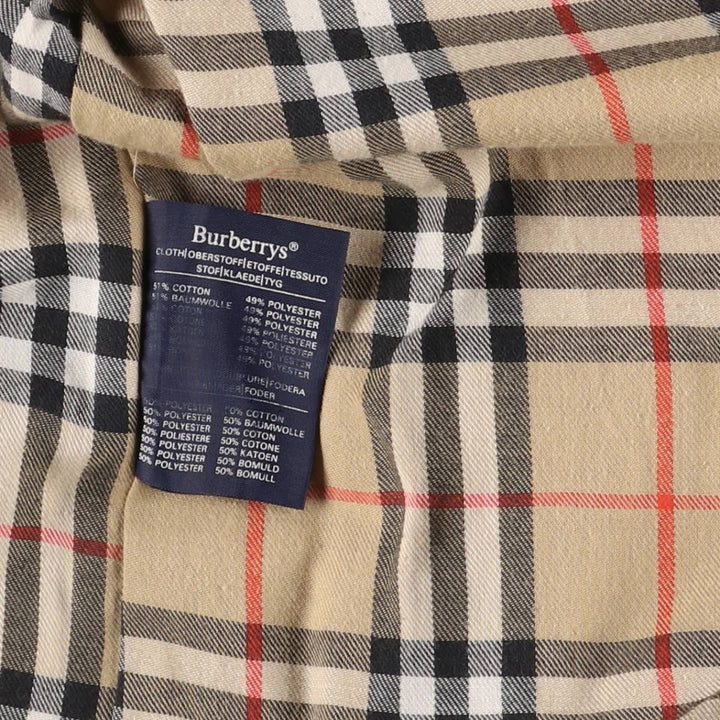 Burberry's Balmacaan coat, made in England, size M cotton Beige type Vintage Second Hand