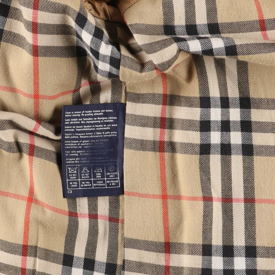 Burberry's Balmacaan coat, made in England, size M cotton Beige type Vintage Second Hand
