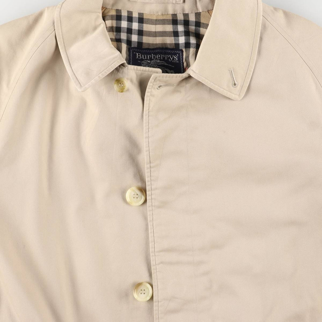 Burberry's Balmacaan coat, made in England, size M cotton Beige type Vintage Second Hand