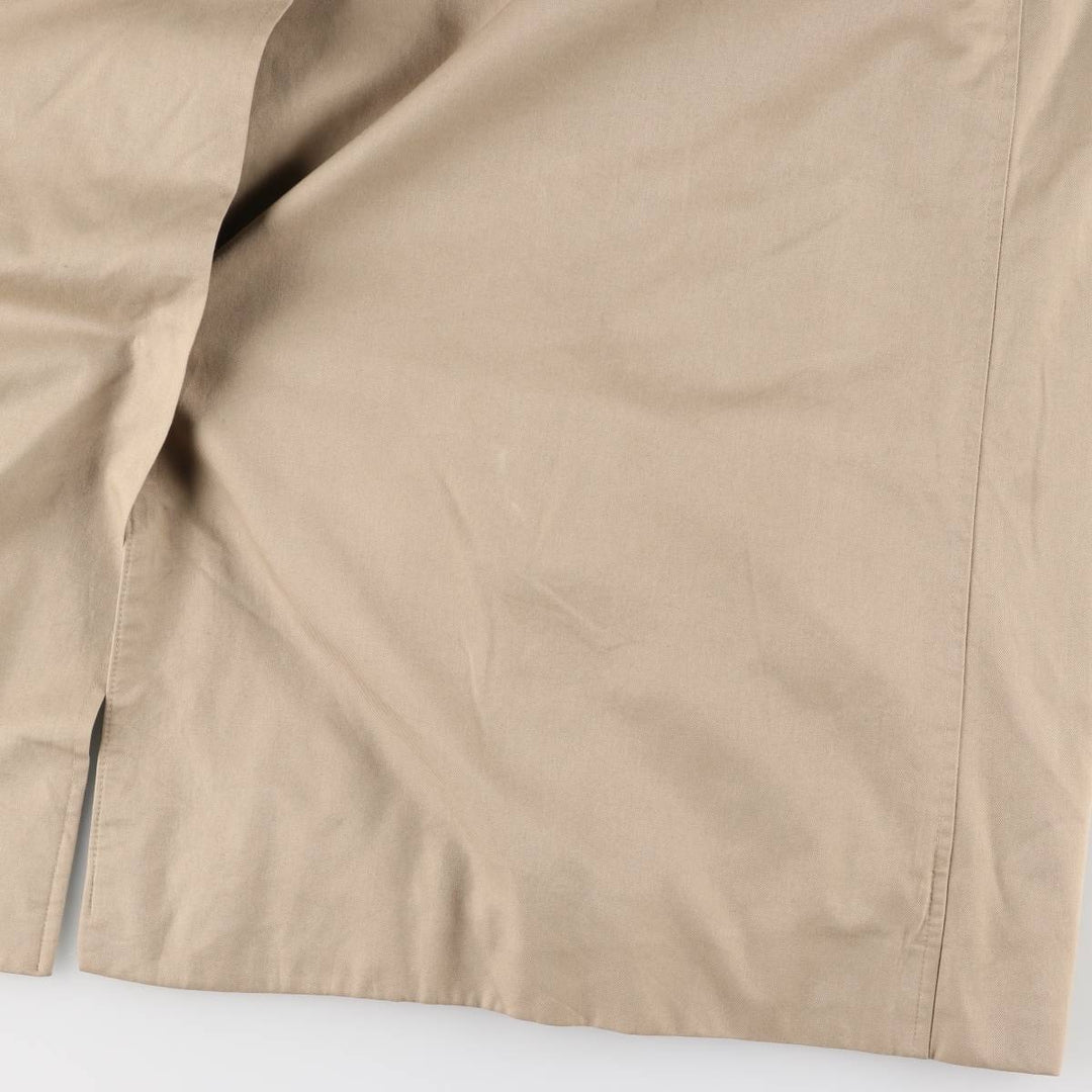 Burberry's Balmacaan Coat, Made in England, Men's Size L unclear Beige type Vintage Second Hand