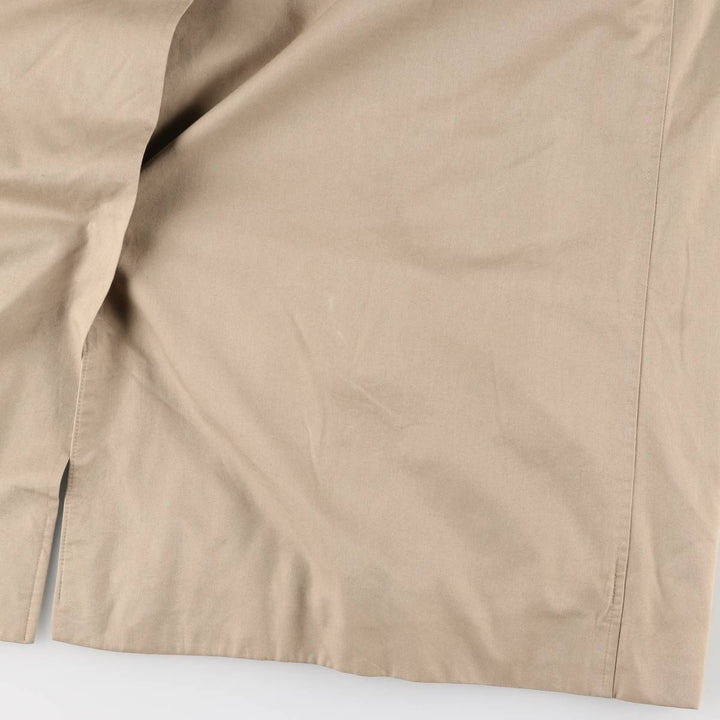 Burberry's Balmacaan Coat, Made in England, Men's Size L unclear Beige type Vintage Second Hand