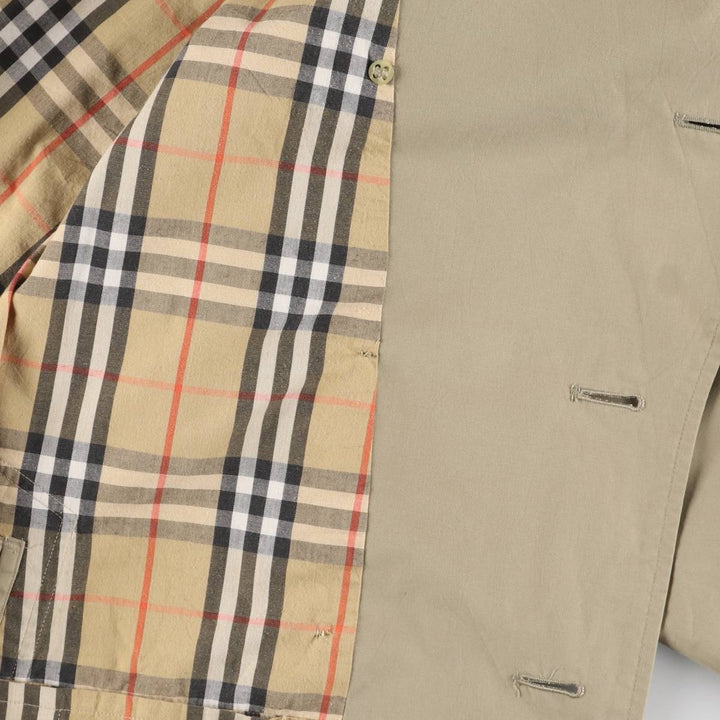 Burberry trench coat, made in England, size M polyester Beige type Vintage Second Hand