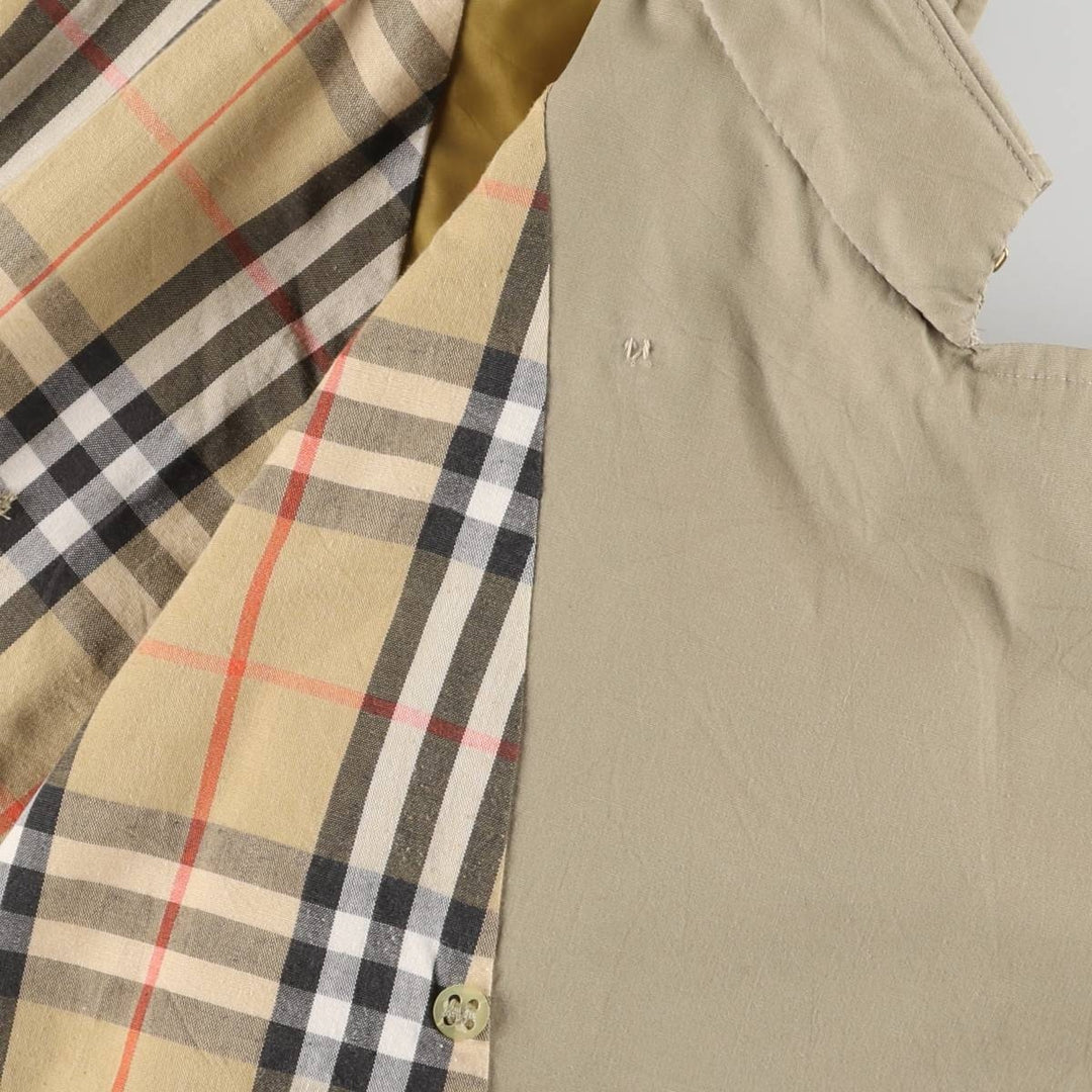 Burberry trench coat, made in England, size M polyester Beige type Vintage Second Hand