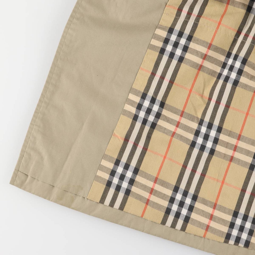 Burberry trench coat, made in England, size M polyester Beige type Vintage Second Hand