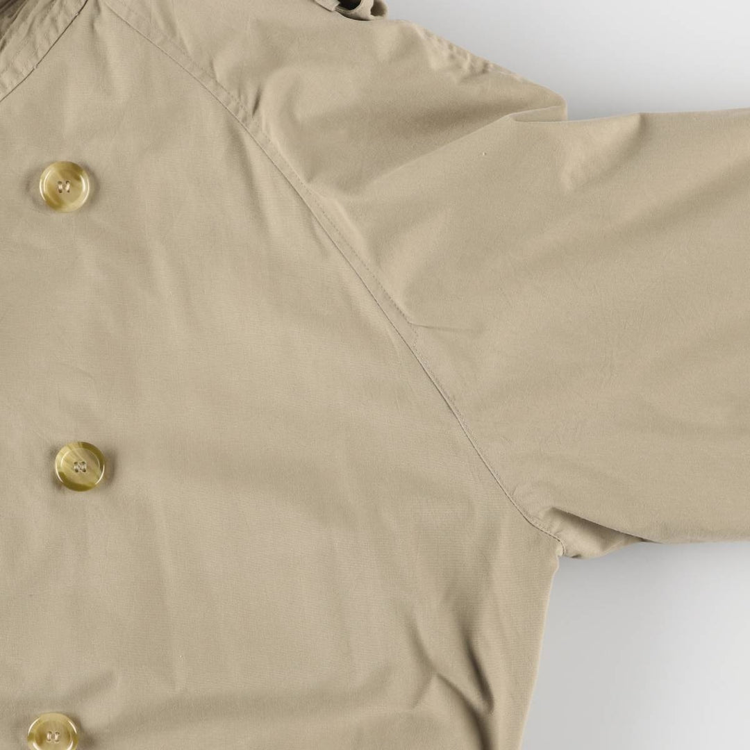 Burberry trench coat, made in England, size M polyester Beige type Vintage Second Hand