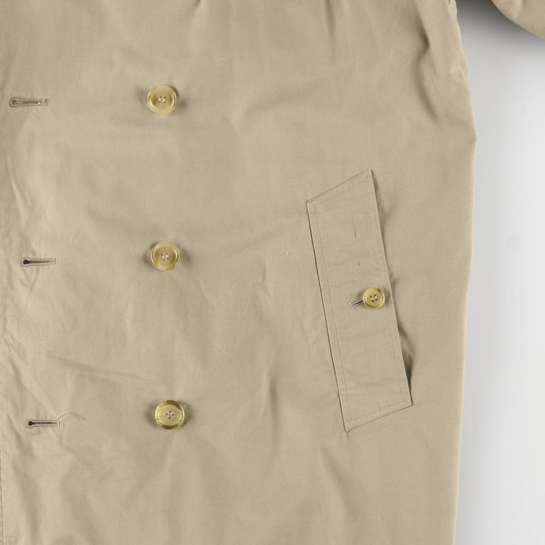 Burberry trench coat, made in England, size M polyester Beige type Vintage Second Hand