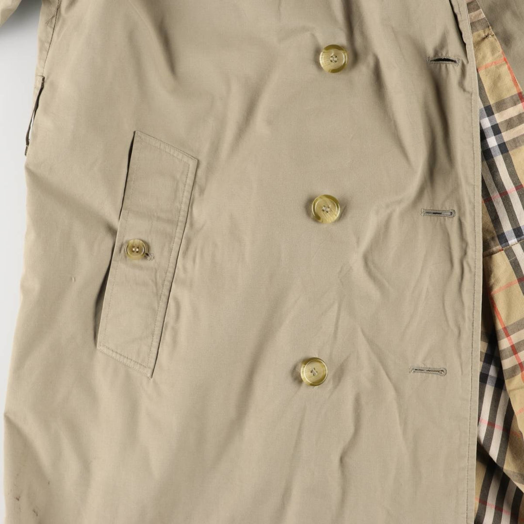 Burberry trench coat, made in England, size M polyester Beige type Vintage Second Hand