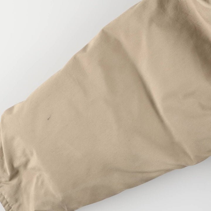 Vintage 1970'S Eddie Bauer goose down parka with black tag, made in the USA, size L, men's polyester Beige type Vintage Second Hand