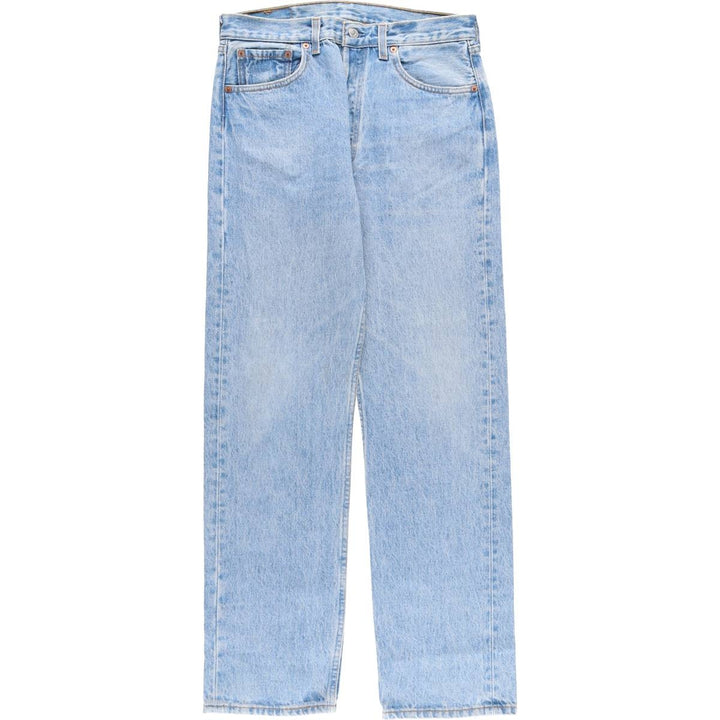 90'S Levi's 501-0193 Straight Denim Pants Made in USA Men's W31 Vintage cotton blue type Vintage Second Hand