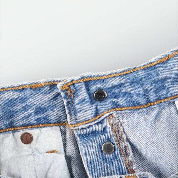 90'S Levi's 501-0193 Straight Denim Pants Made in USA Men's W31 Vintage cotton blue type Vintage Second Hand