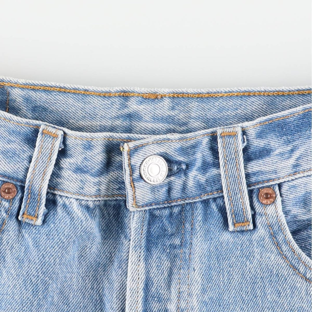 90'S Levi's 501-0193 Straight Denim Pants Made in USA Men's W31 Vintage cotton blue type Vintage Second Hand