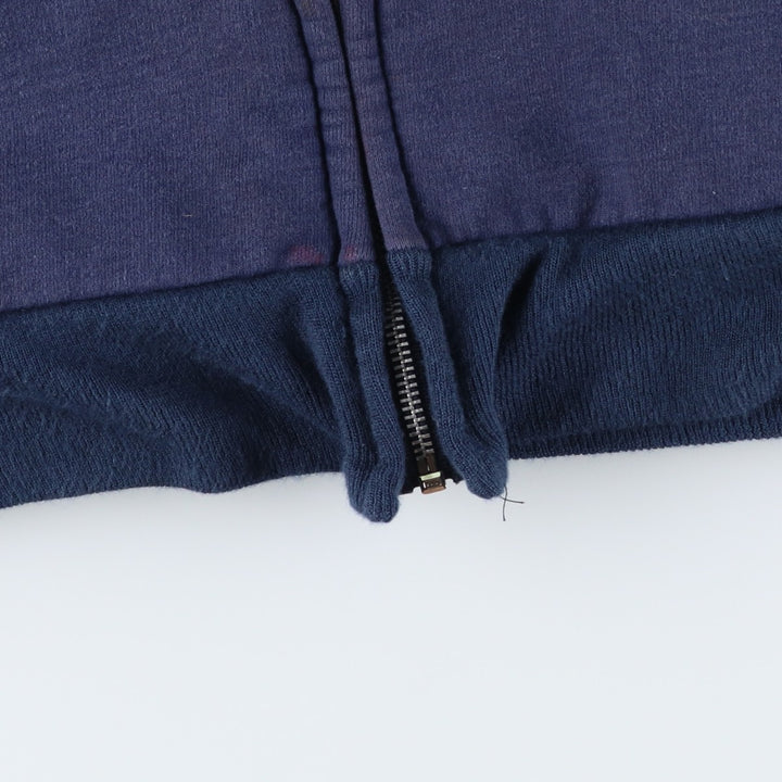 Vintage 80s-90'S Carhartt full-zip sweatshirt hoodie, size M, men's unclear navy blue type Vintage Second Hand