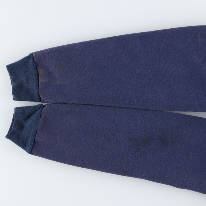 Vintage 80s-90'S Carhartt full-zip sweatshirt hoodie, size M, men's unclear navy blue type Vintage Second Hand