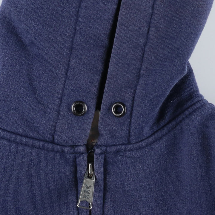 Vintage 80s-90'S Carhartt full-zip sweatshirt hoodie, size M, men's unclear navy blue type Vintage Second Hand
