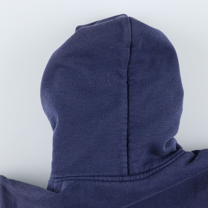 Vintage 80s-90'S Carhartt full-zip sweatshirt hoodie, size M, men's unclear navy blue type Vintage Second Hand
