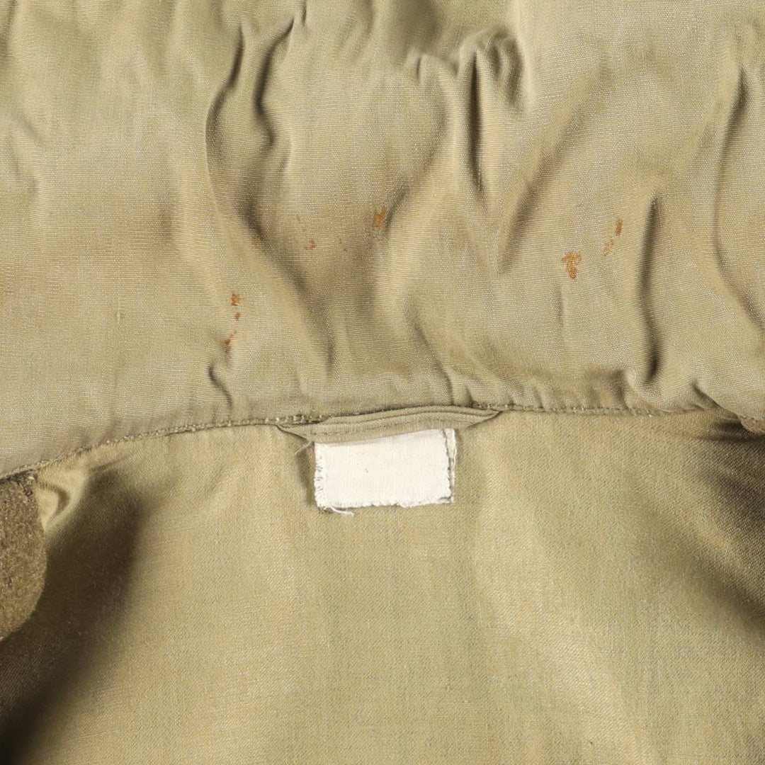 Vintage M-42 Mackinaw Coat, Military Coat, Men's Size L unclear Khaki type Vintage Second Hand