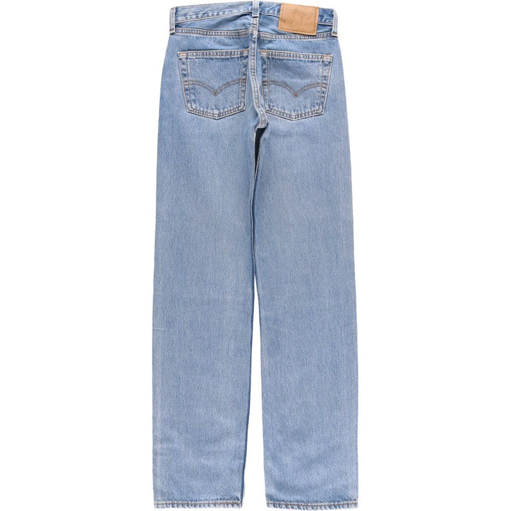 Vintage 90'S Levi's 501-0193 Straight Denim Pants, Made in USA, Women's Size L (W27) cotton Blue type light blue Vintage Second Hand