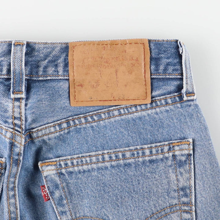 Vintage 90'S Levi's 501-0193 Straight Denim Pants, Made in USA, Women's Size L (W27) cotton Blue type light blue Vintage Second Hand