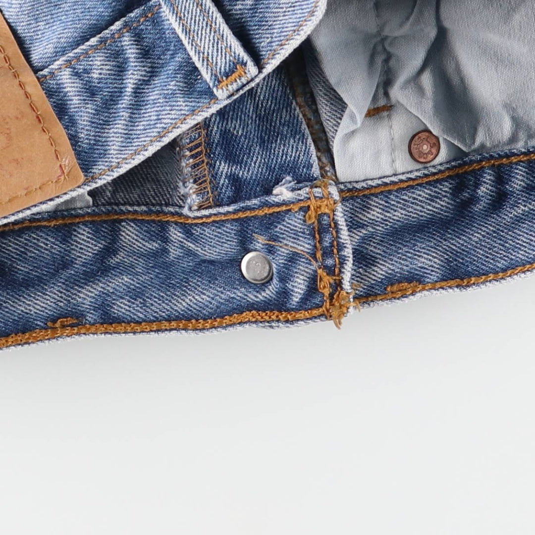 Vintage 90'S Levi's 501-0193 Straight Denim Pants, Made in USA, Women's Size L (W27) cotton Blue type light blue Vintage Second Hand