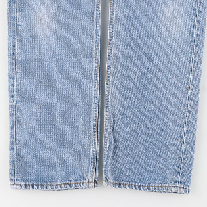 Vintage 90'S Levi's 501-0193 Straight Denim Pants, Made in USA, Women's Size L (W27) cotton Blue type light blue Vintage Second Hand