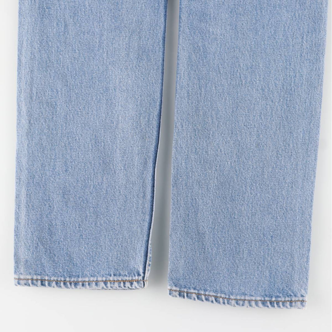 Vintage 90'S Levi's 501-0193 Straight Denim Pants, Made in USA, Women's Size L (W27) cotton Blue type light blue Vintage Second Hand