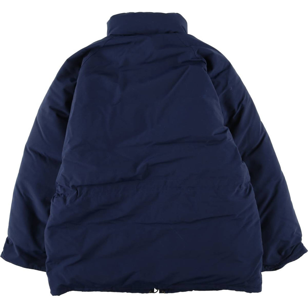 80s-90'S Eddie Bauer Black Tag Goose Down Jacket Men's Size L Vintage Nylon (Gore-Tex) navy blue type Vintage Second Hand