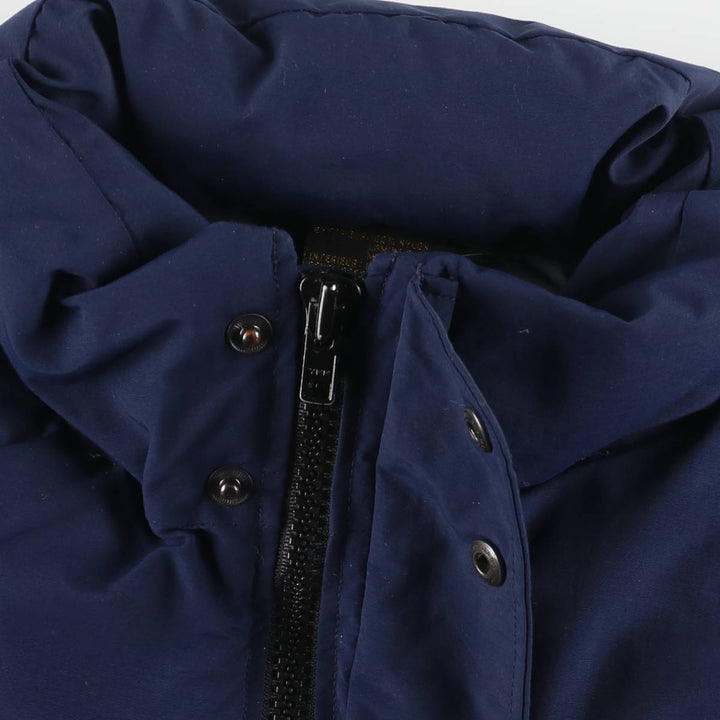 80s-90'S Eddie Bauer Black Tag Goose Down Jacket Men's Size L Vintage Nylon (Gore-Tex) navy blue type Vintage Second Hand