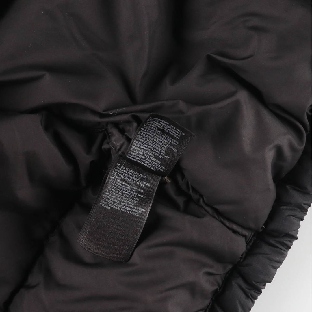The North Face Nuptse Jacket, Ripstop 700 Fill Power Goose Down Jacket, Men's XL Nylon black type Vintage Second Hand