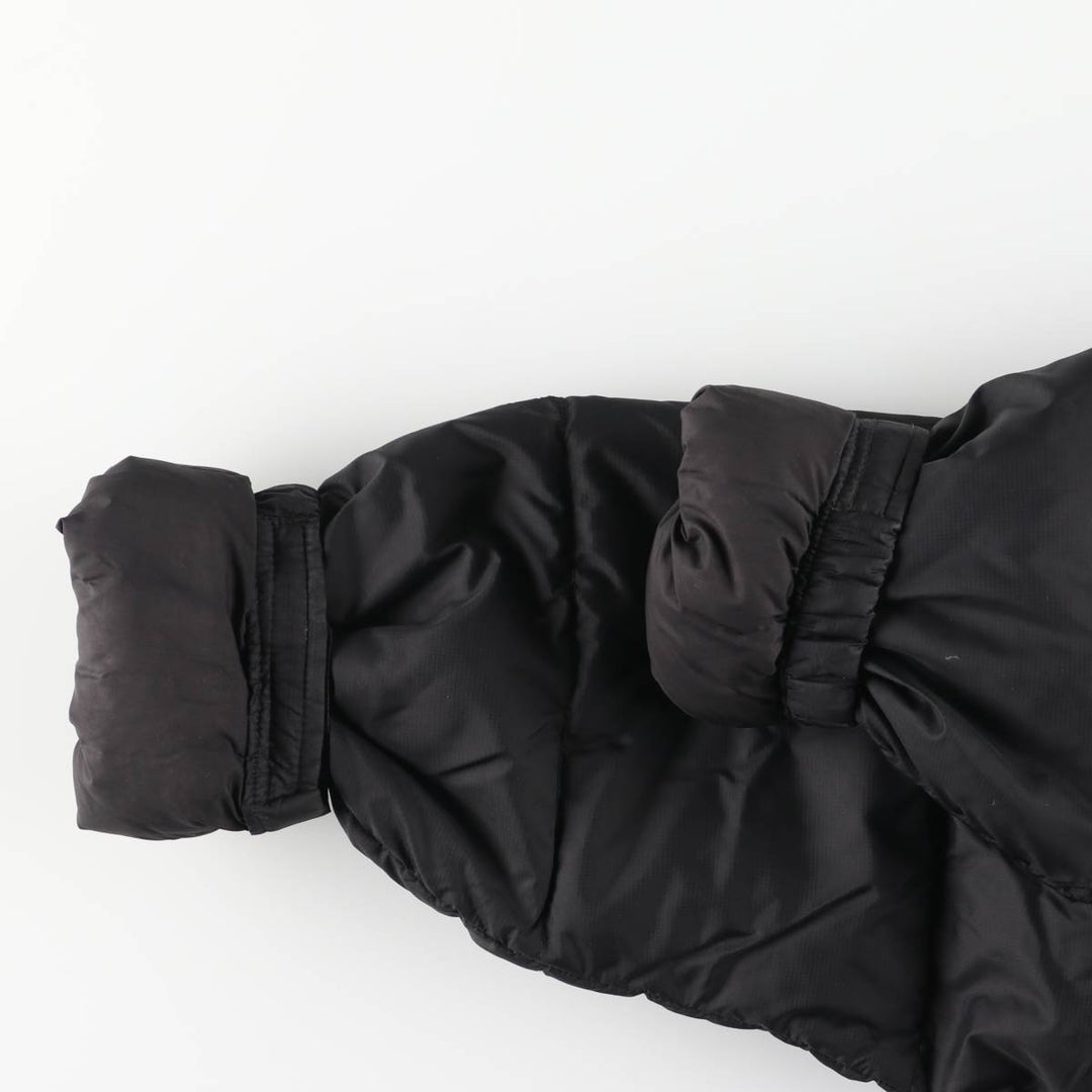 The North Face Nuptse Jacket, Ripstop 700 Fill Power Goose Down Jacket, Men's XL Nylon black type Vintage Second Hand