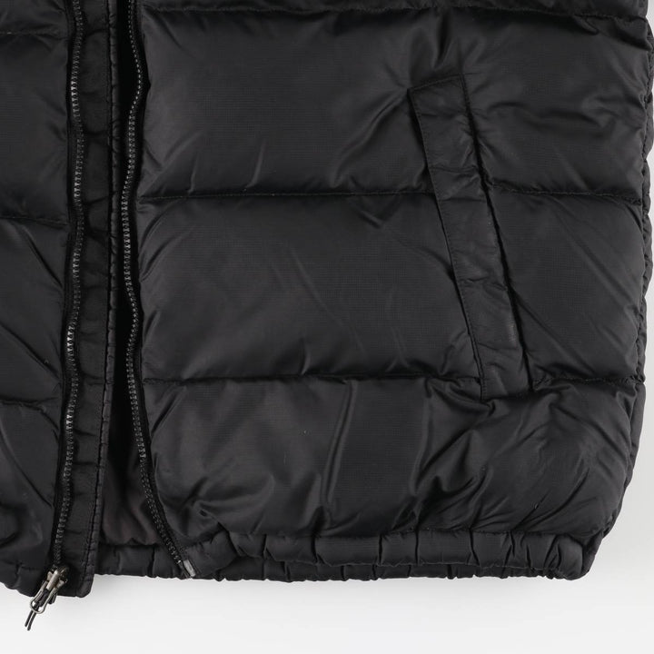 The North Face Nuptse Jacket, Ripstop 700 Fill Power Goose Down Jacket, Men's XL Nylon black type Vintage Second Hand