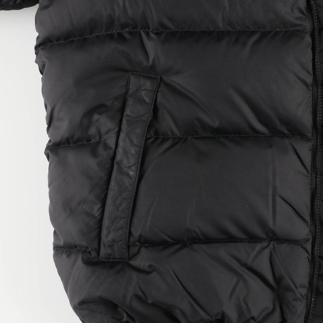 The North Face Nuptse Jacket, Ripstop 700 Fill Power Goose Down Jacket, Men's XL Nylon black type Vintage Second Hand