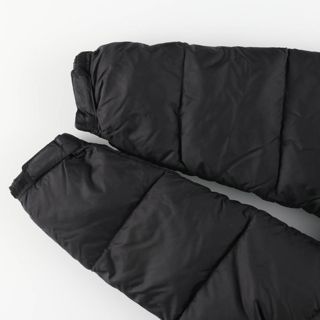 The North Face Nuptse Jacket, Ripstop 700 Fill Power Goose Down Jacket, Men's XL Nylon black type Vintage Second Hand