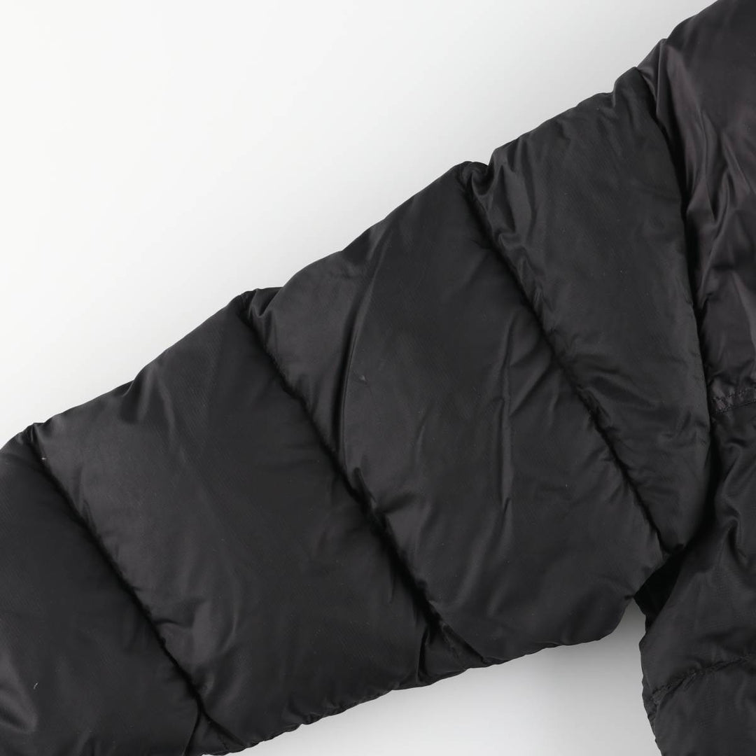 The North Face Nuptse Jacket, Ripstop 700 Fill Power Goose Down Jacket, Men's XL Nylon black type Vintage Second Hand