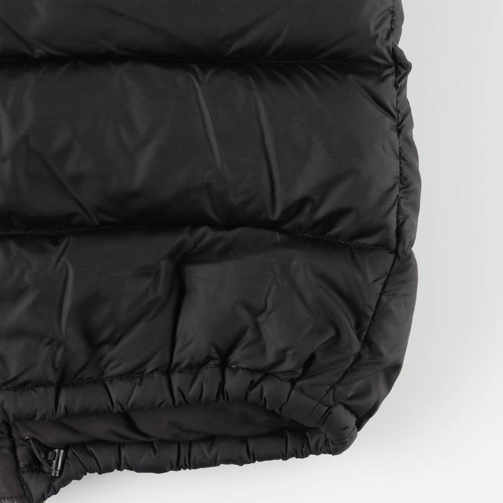The North Face Nuptse Jacket, Ripstop 700 Fill Power Goose Down Jacket, Men's XL Nylon black type Vintage Second Hand