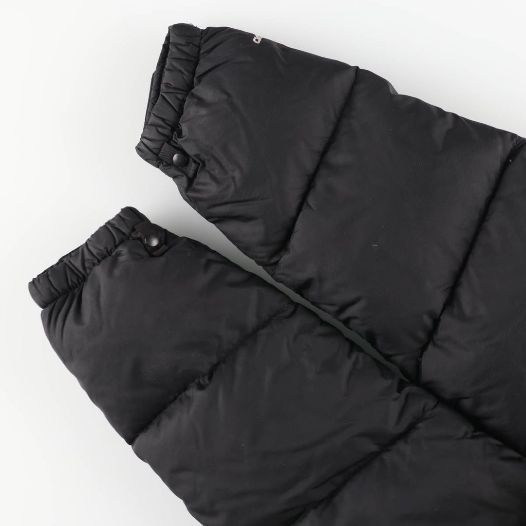 The North Face Nuptse Jacket, Ripstop 700 Fill Power Goose Down Jacket, Men's XL Nylon black type Vintage Second Hand