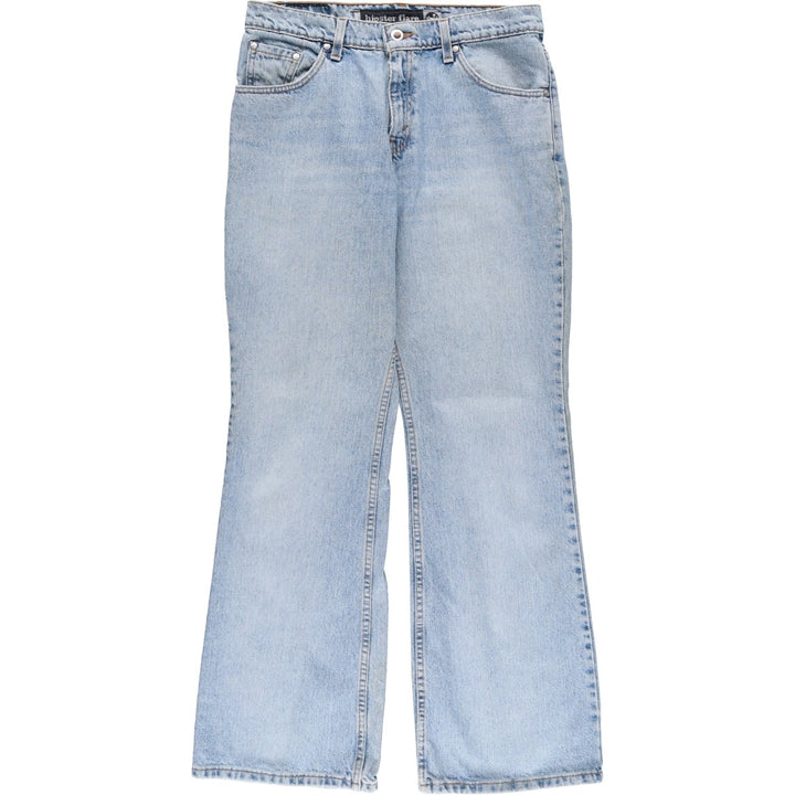 Vintage 90'S Levi's Silver Tab Hipster Flare Flare Denim Pants, Made in USA, Women's Size L (W32) cotton Blue type light blue Vintage Second Hand