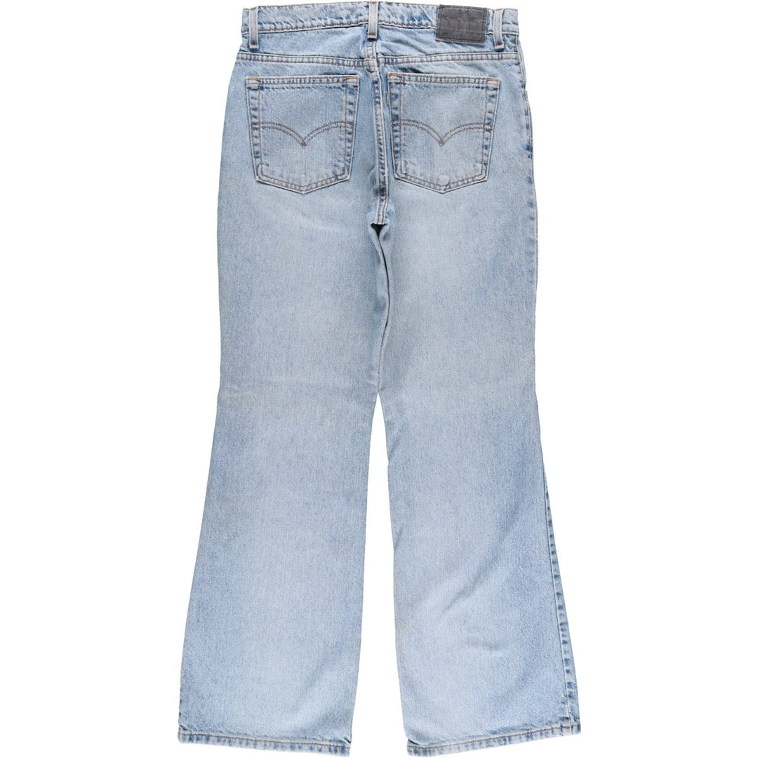 Vintage 90'S Levi's Silver Tab Hipster Flare Flare Denim Pants, Made in USA, Women's Size L (W32) cotton Blue type light blue Vintage Second Hand