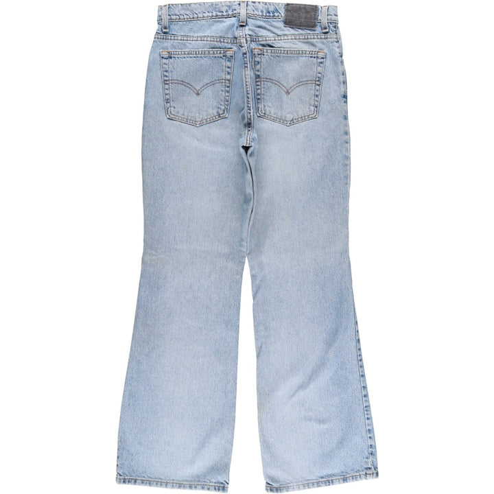 Vintage 90'S Levi's Silver Tab Hipster Flare Flare Denim Pants, Made in USA, Women's Size L (W32) cotton Blue type light blue Vintage Second Hand