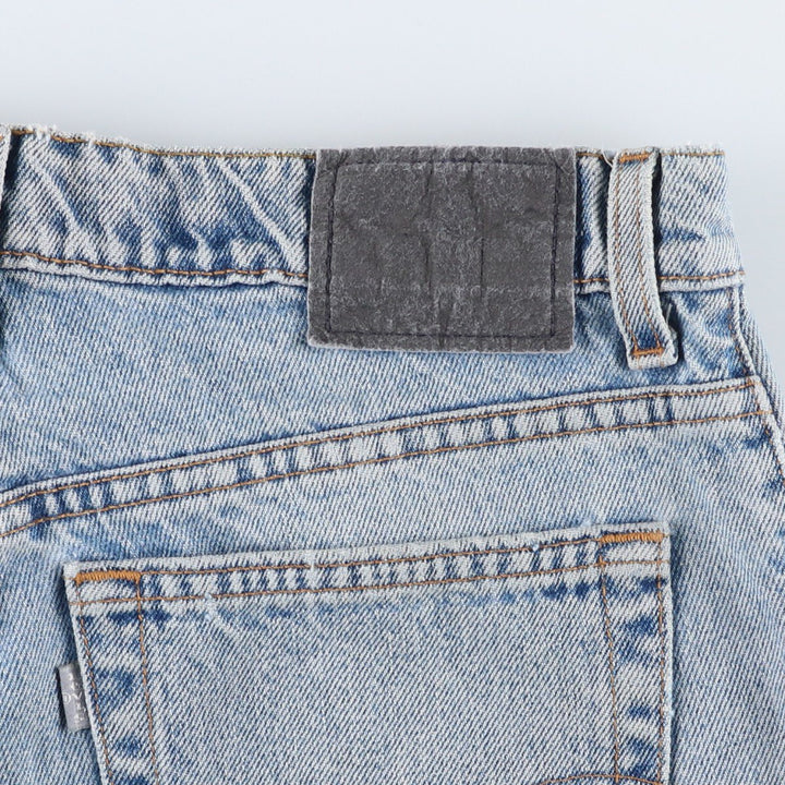 Vintage 90'S Levi's Silver Tab Hipster Flare Flare Denim Pants, Made in USA, Women's Size L (W32) cotton Blue type light blue Vintage Second Hand