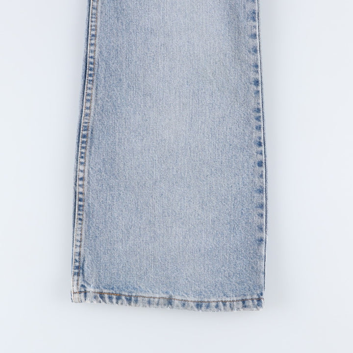 Vintage 90'S Levi's Silver Tab Hipster Flare Flare Denim Pants, Made in USA, Women's Size L (W32) cotton Blue type light blue Vintage Second Hand