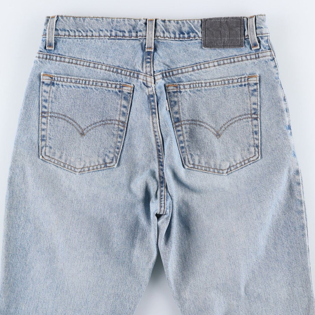 Vintage 90'S Levi's Silver Tab Hipster Flare Flare Denim Pants, Made in USA, Women's Size L (W32) cotton Blue type light blue Vintage Second Hand